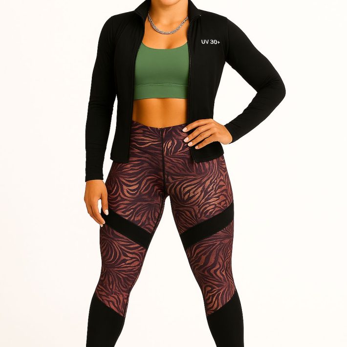 Calza deportiva Premium - Marrón